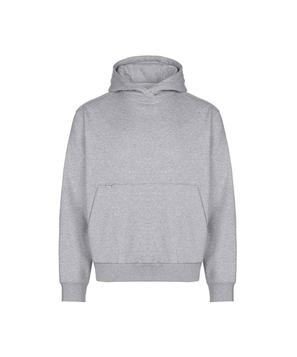 밀라코드(MILACODE) Smooth Soft Hoodie (MELANGE GREY)