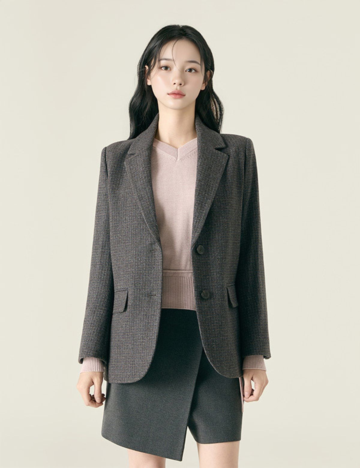 로엠(ROEM) 테일러드 울 자켓_RMJKF4VR52