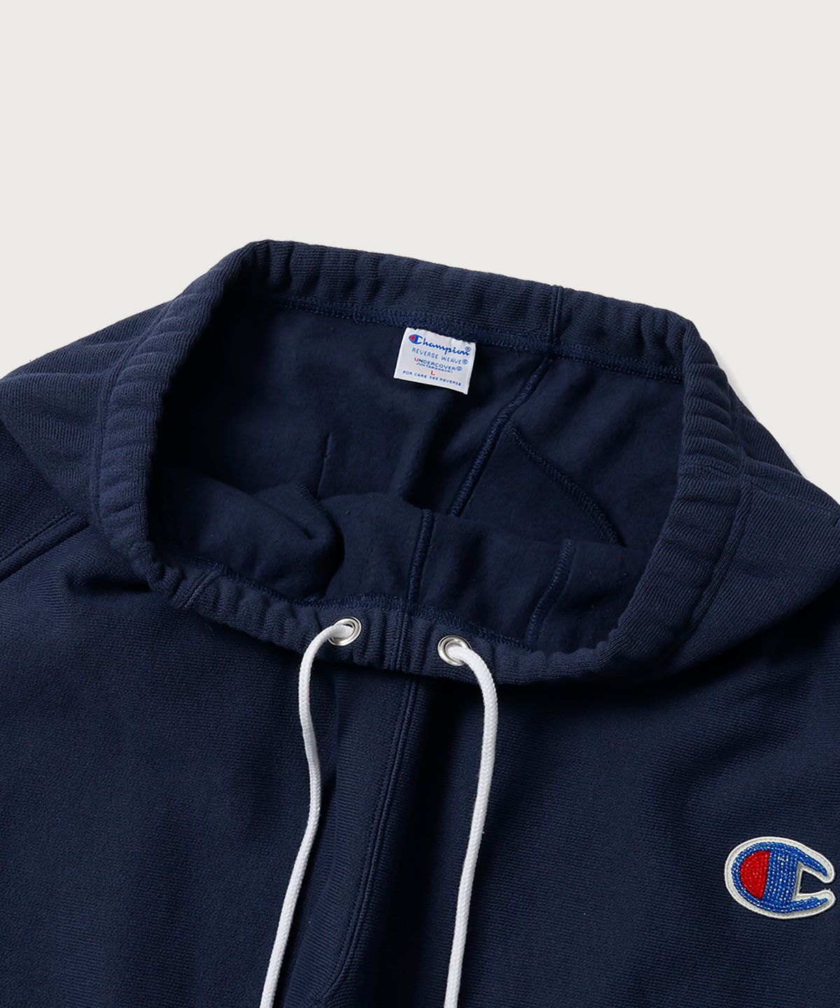 챔피온(CHAMPION) 챔피온 X 언더커버 리버스위브 스트럭처드 스웨트 팬츠 Dark Navy