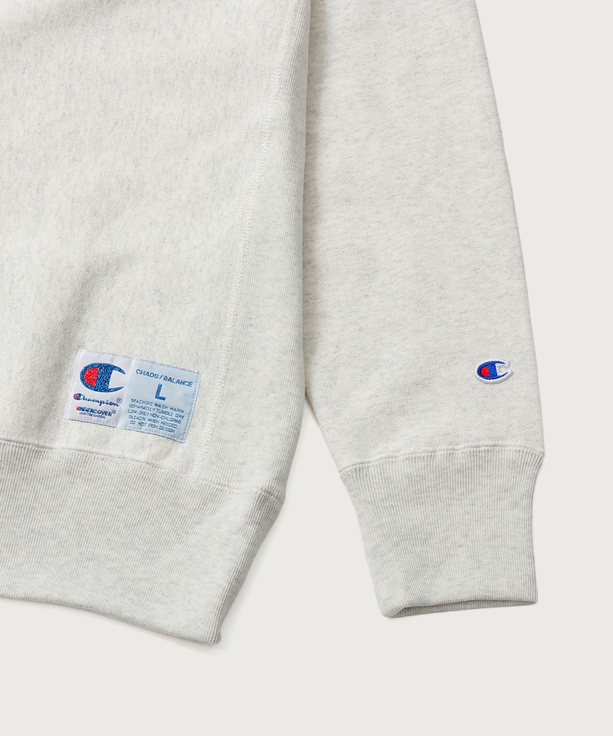 챔피온(CHAMPION) 챔피온 X 언더커버 리버스위브 PSYCHO 스웨트셔츠 Oatmeal