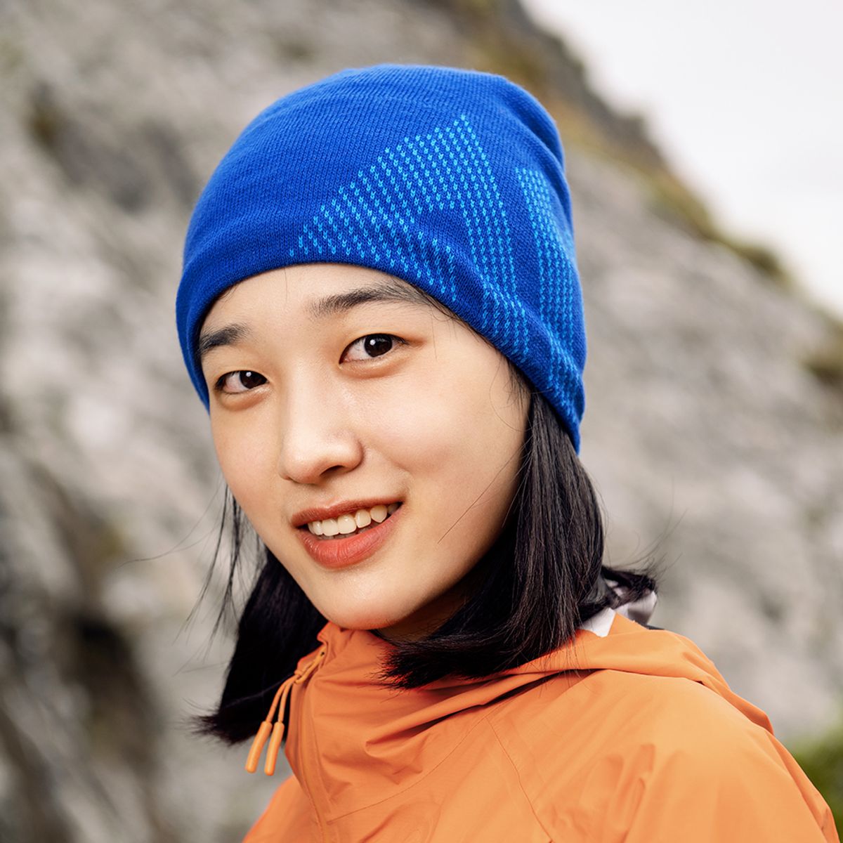 오니지(AONIJIE) 클레버 C39 코발트블루 메리노 울 비니