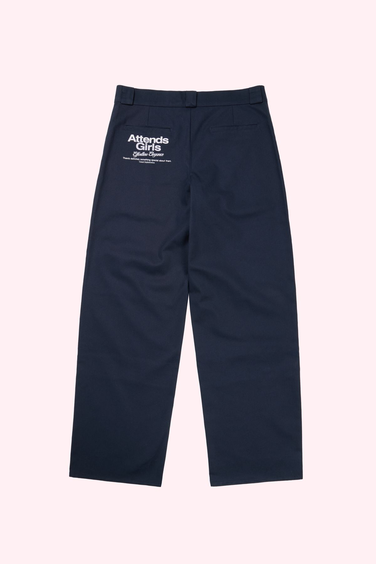 어텐즈(ATTENDS) Attends girls chino pants (Navy)
