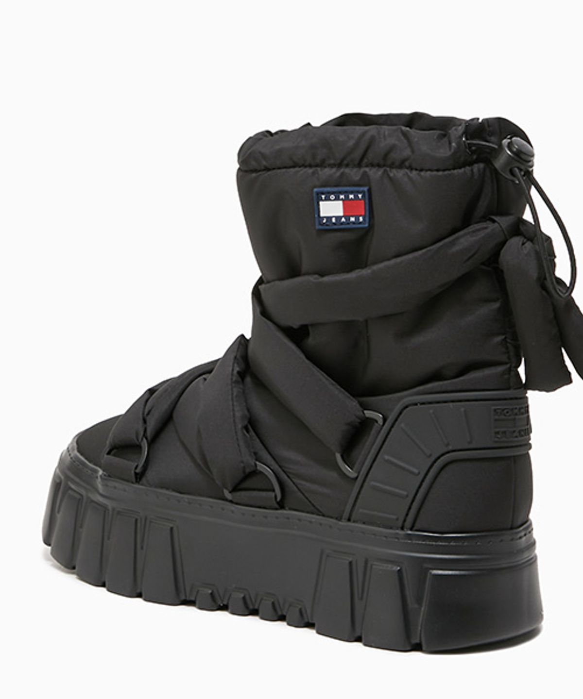 타미진스(TOMMY JEANS) 비 나일론 스노우부츠-블랙(T52F7ASB460JT1BDS)