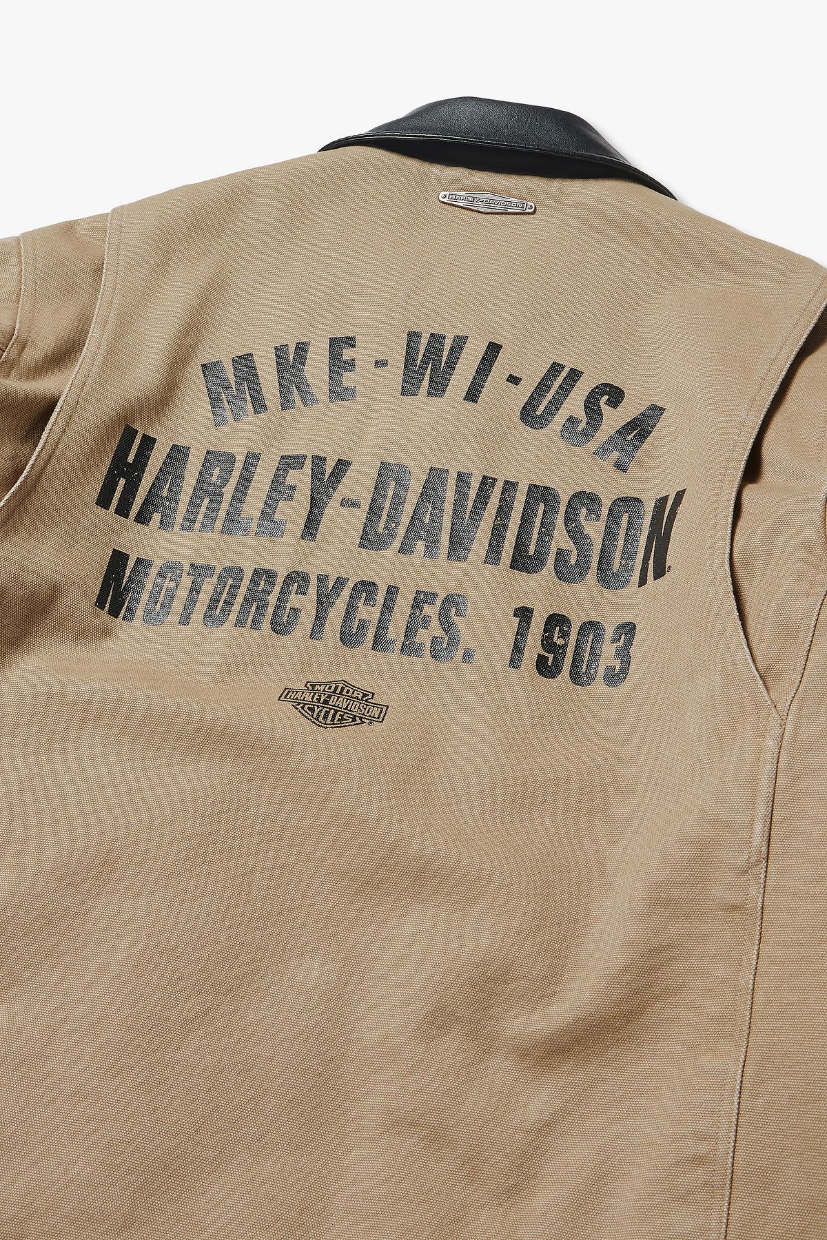 할리데이비슨 컬렉션스®(HARLEY-DAVIDSON COLLECTIONS®) 옥스포드 워크자켓_베이지 HH15303006
