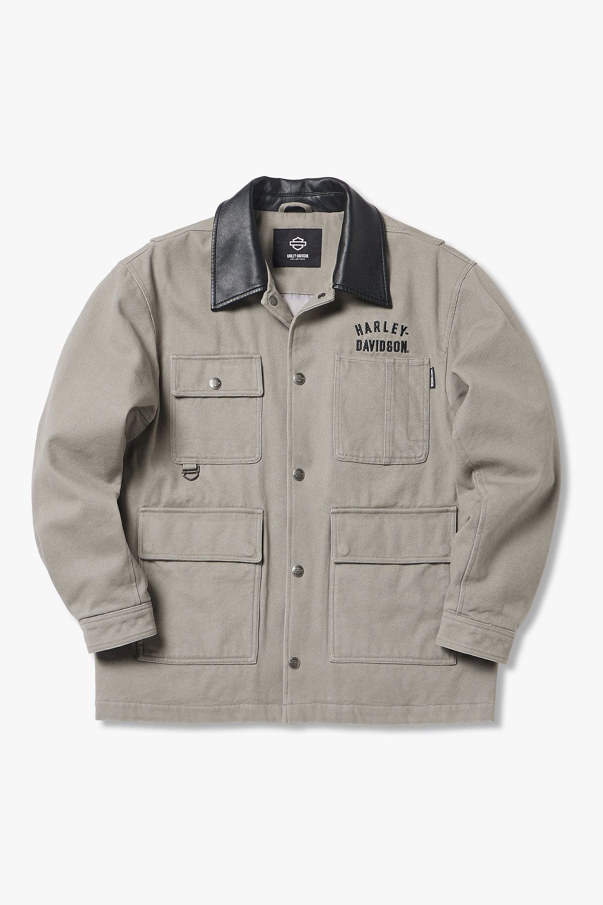 할리데이비슨 컬렉션스®(HARLEY-DAVIDSON COLLECTIONS®) 옥스포드 워크자켓_그레이 HH15303006