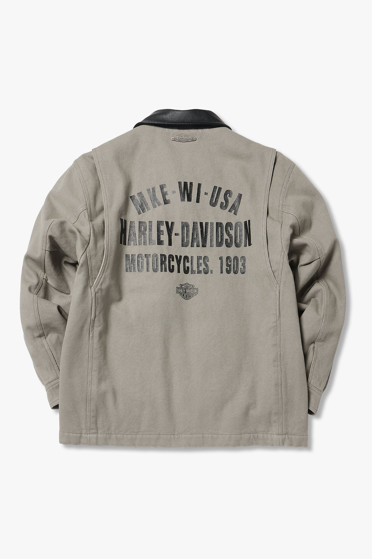 할리데이비슨 컬렉션스®(HARLEY-DAVIDSON COLLECTIONS®) 옥스포드 워크자켓_그레이 HH15303006