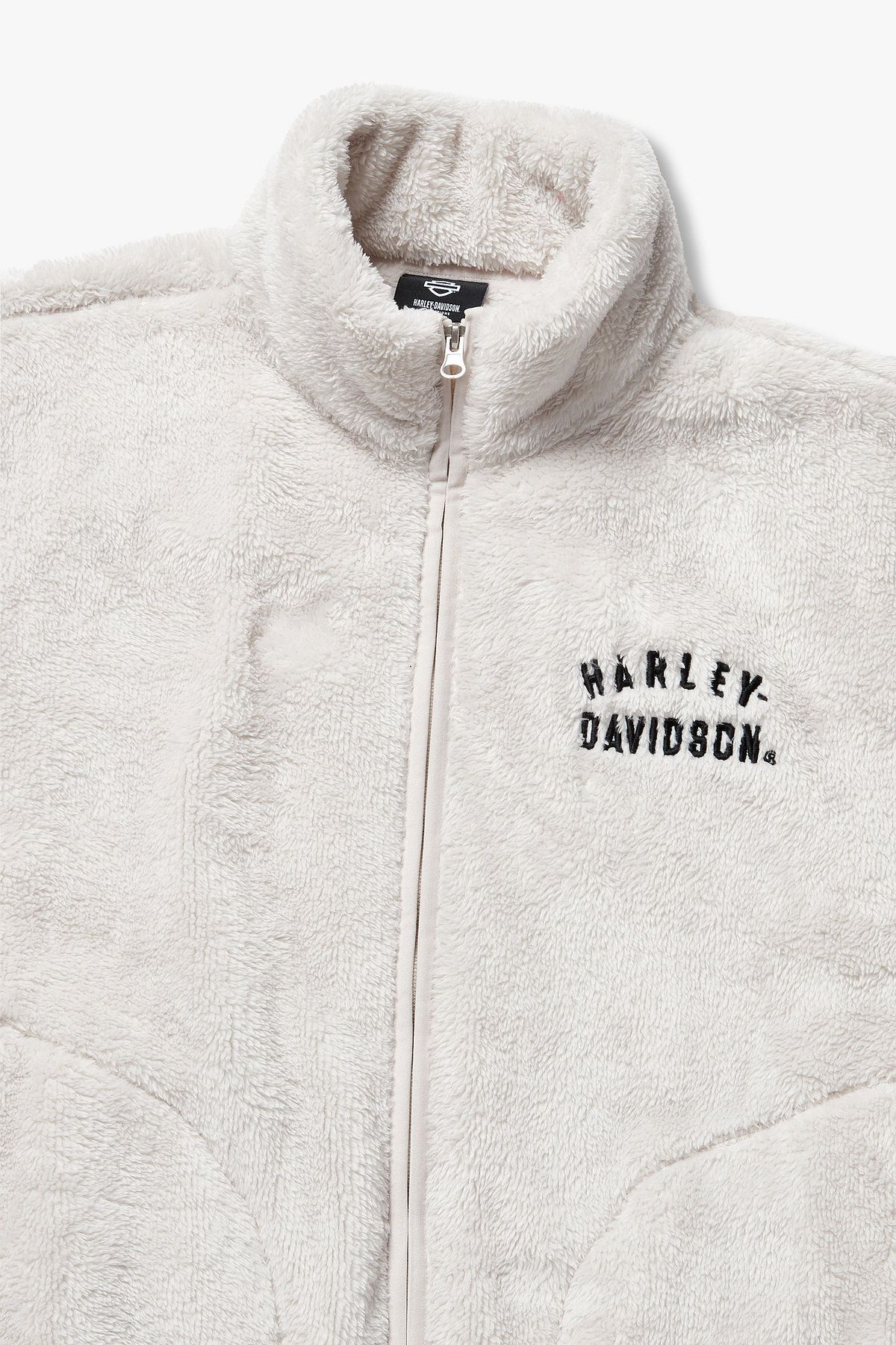 할리데이비슨 컬렉션스®(HARLEY-DAVIDSON COLLECTIONS®) 라이드 투 리브 그래픽 플리스 자켓 _크림 HH15303301