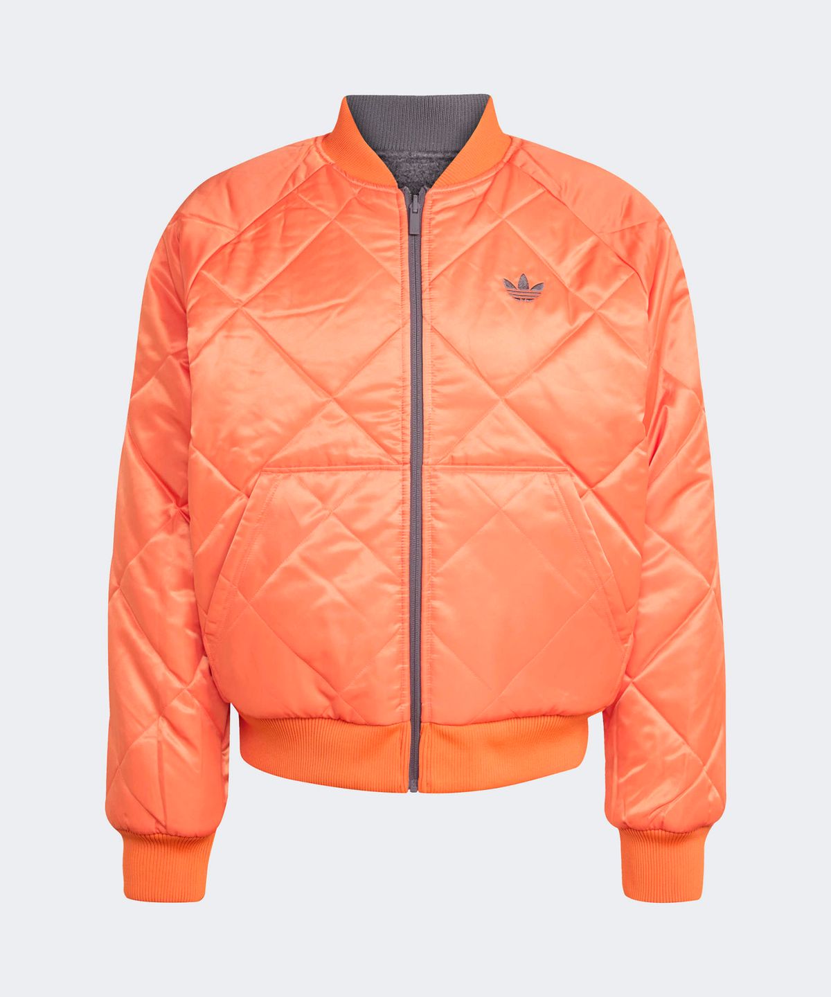아디다스(ADIDAS) 리버서블 슈퍼스타 봄버 재킷 - 그레이 / KR7618