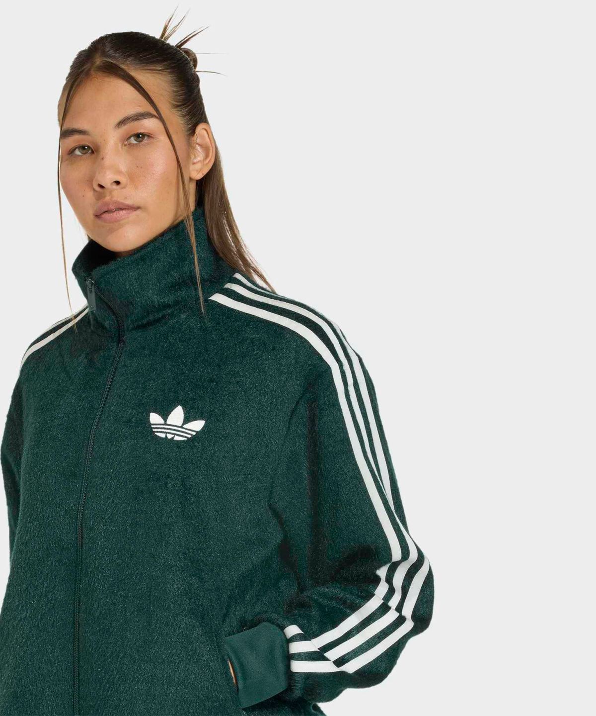 아디다스(ADIDAS) 모헤어 파이어버드 루스 트랙탑 - 그린 / KS7777