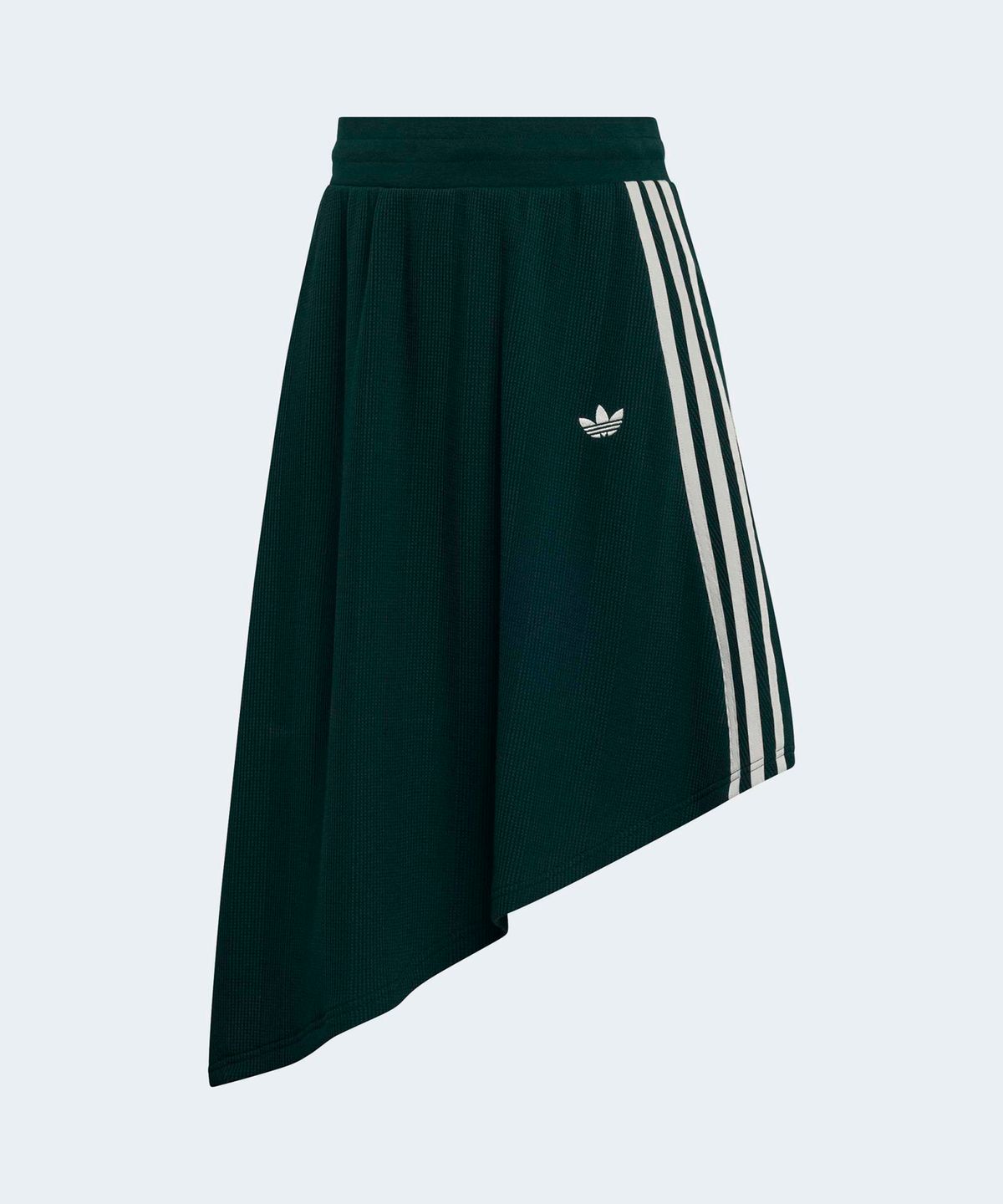 아디다스(ADIDAS) 와플 비대칭 스커트 - 그린 / KS7781