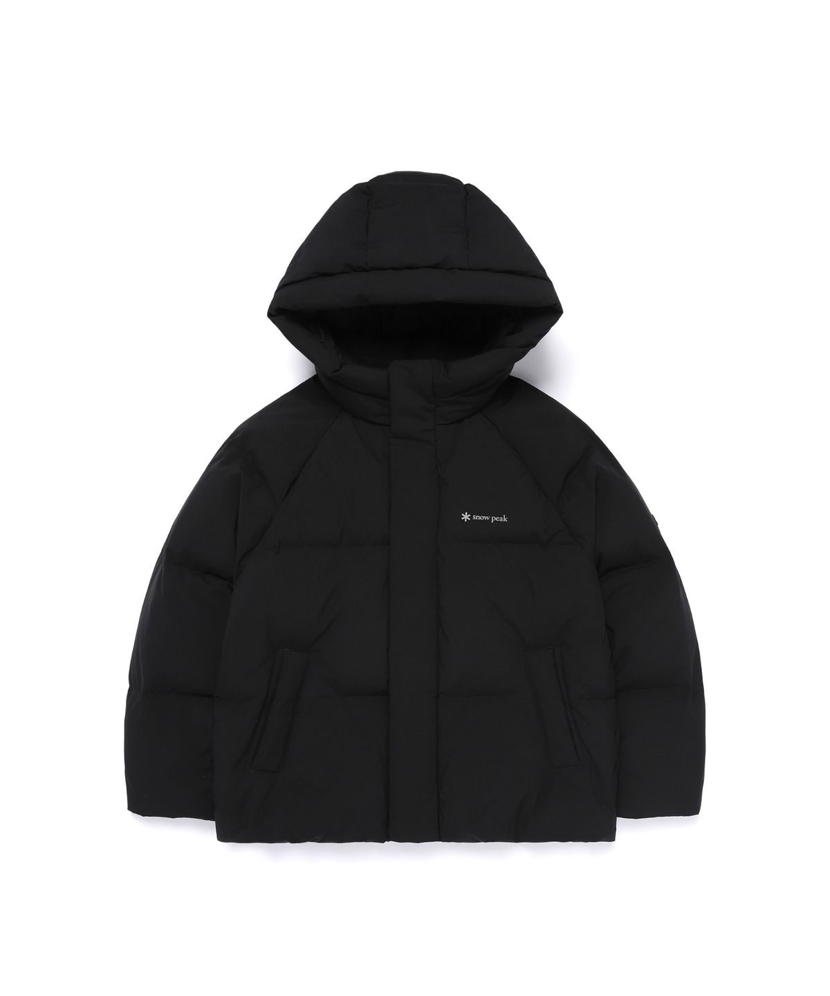 스노우피크 어패럴 키즈(SNOWPEAK APPAREL KIDS) 키즈 티타닉 후드 헤비 다운 자켓 (S25WKFDJ84) Black