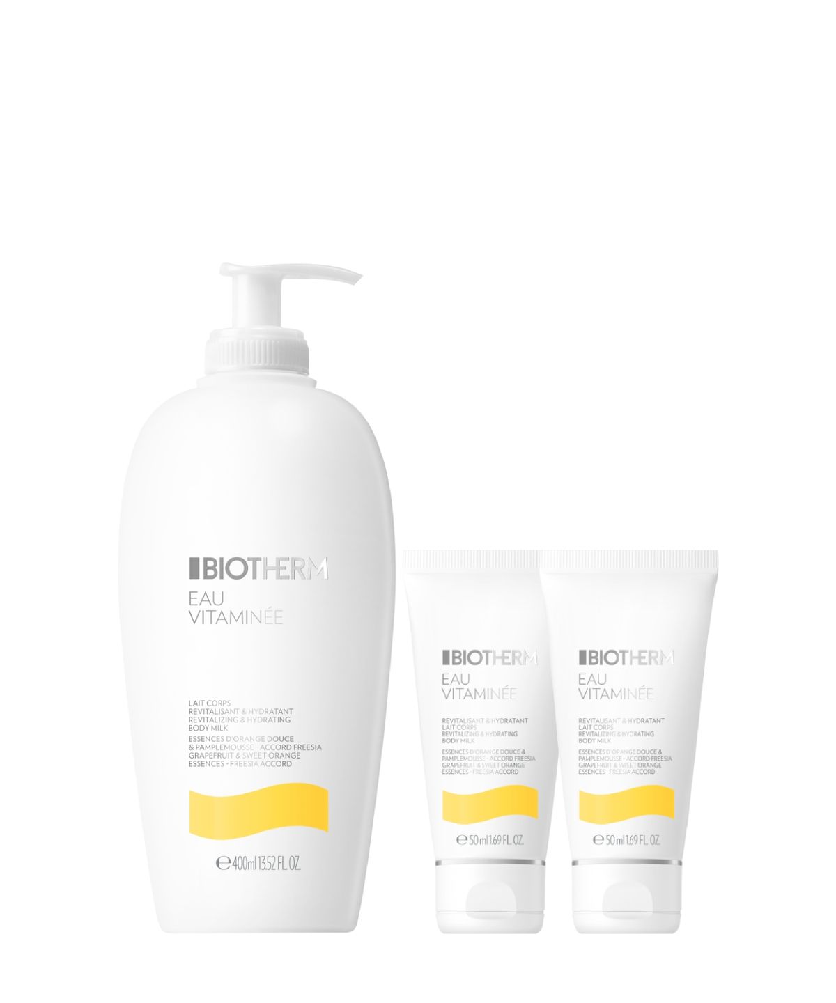 비오템(BIOTHERM) 오 비타미네 바디 밀크 400ml 세트(+오 비타미네 바디밀크 100ml)