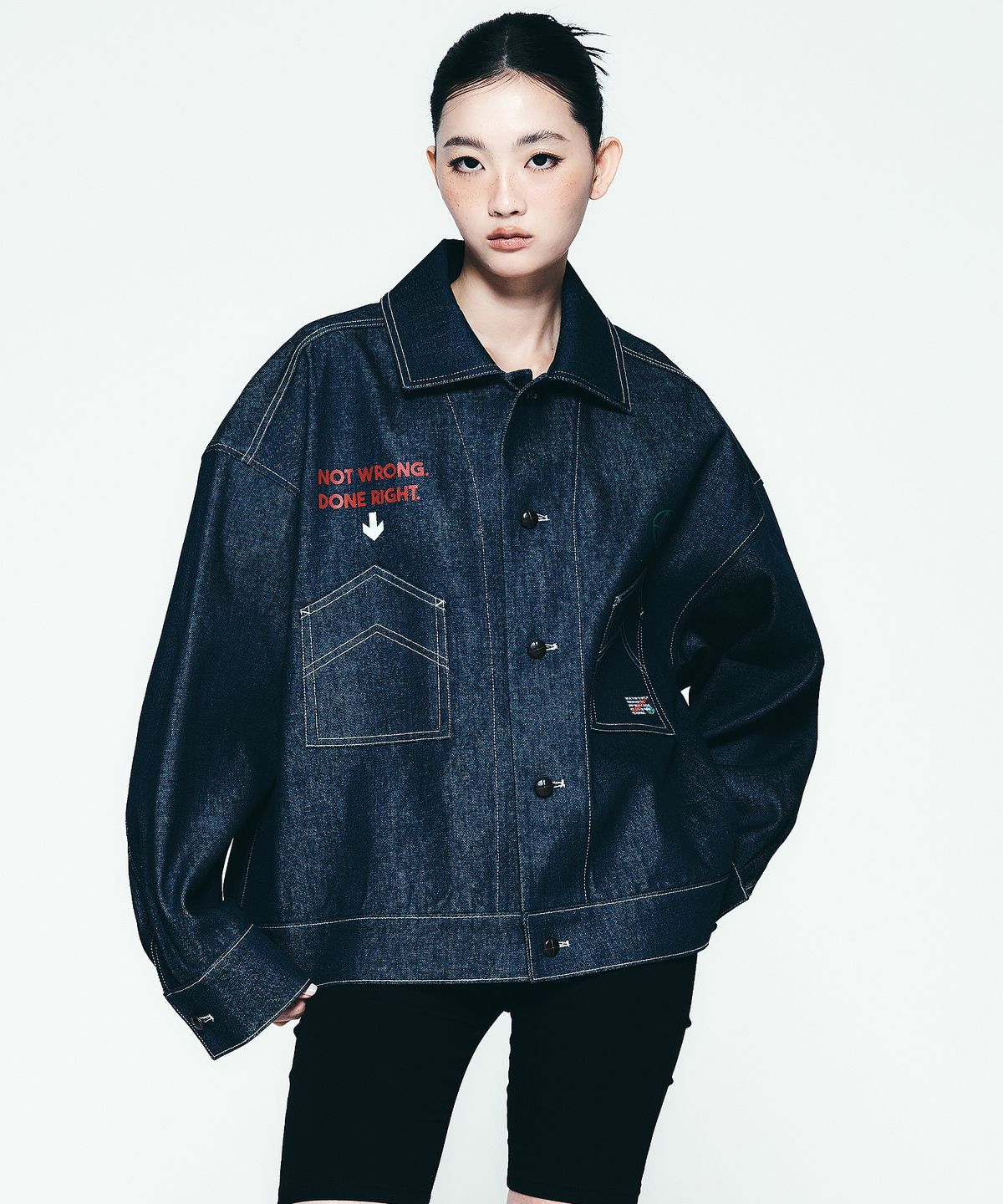 소이프유캔(SOIFUCAN) Jeanius 헤비 코튼 데님 자켓