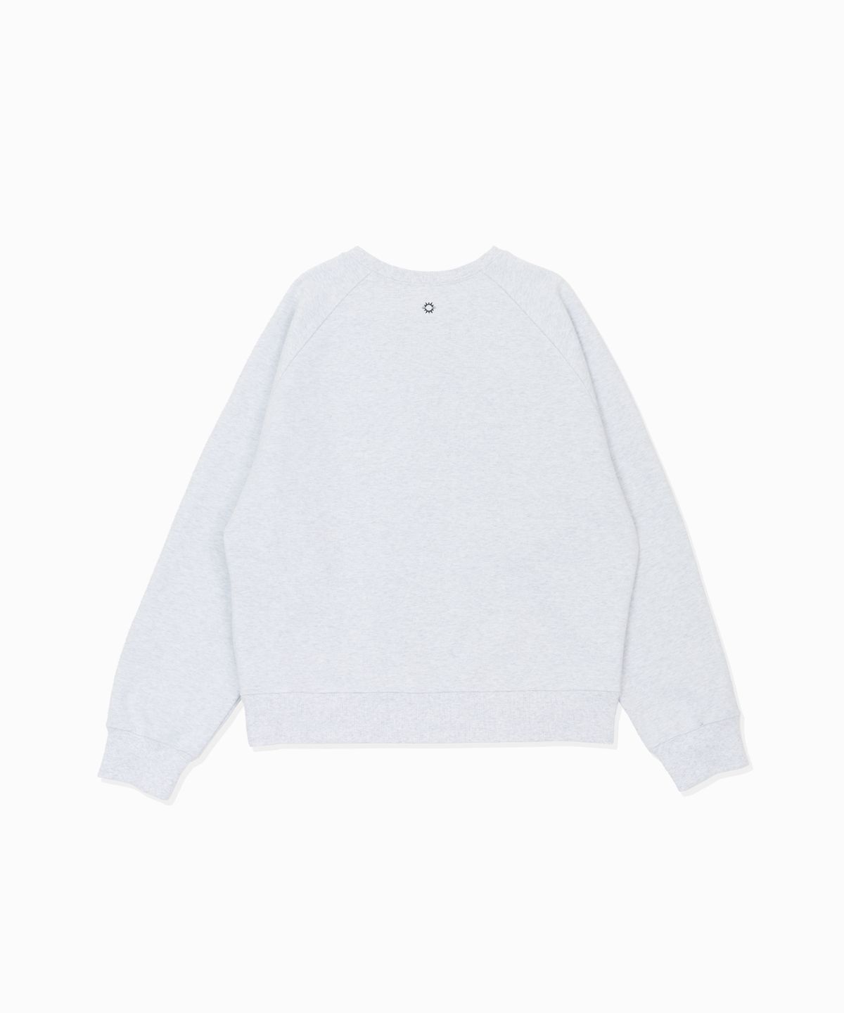 헬로 선라이즈(HELLO SUNRISE) HS Logo Raglan Sweatshirt_L.Gray