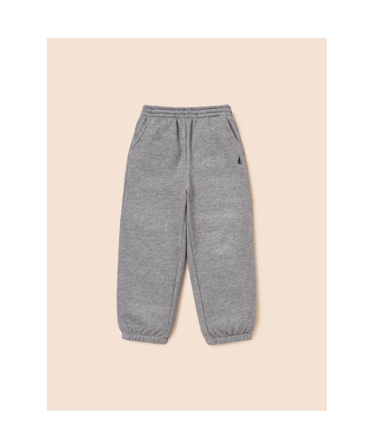 빈폴 키즈(BEANPOLE KIDS) 니트라이크 조거 기모 팬츠  그레이 (BI5Y21U013)
