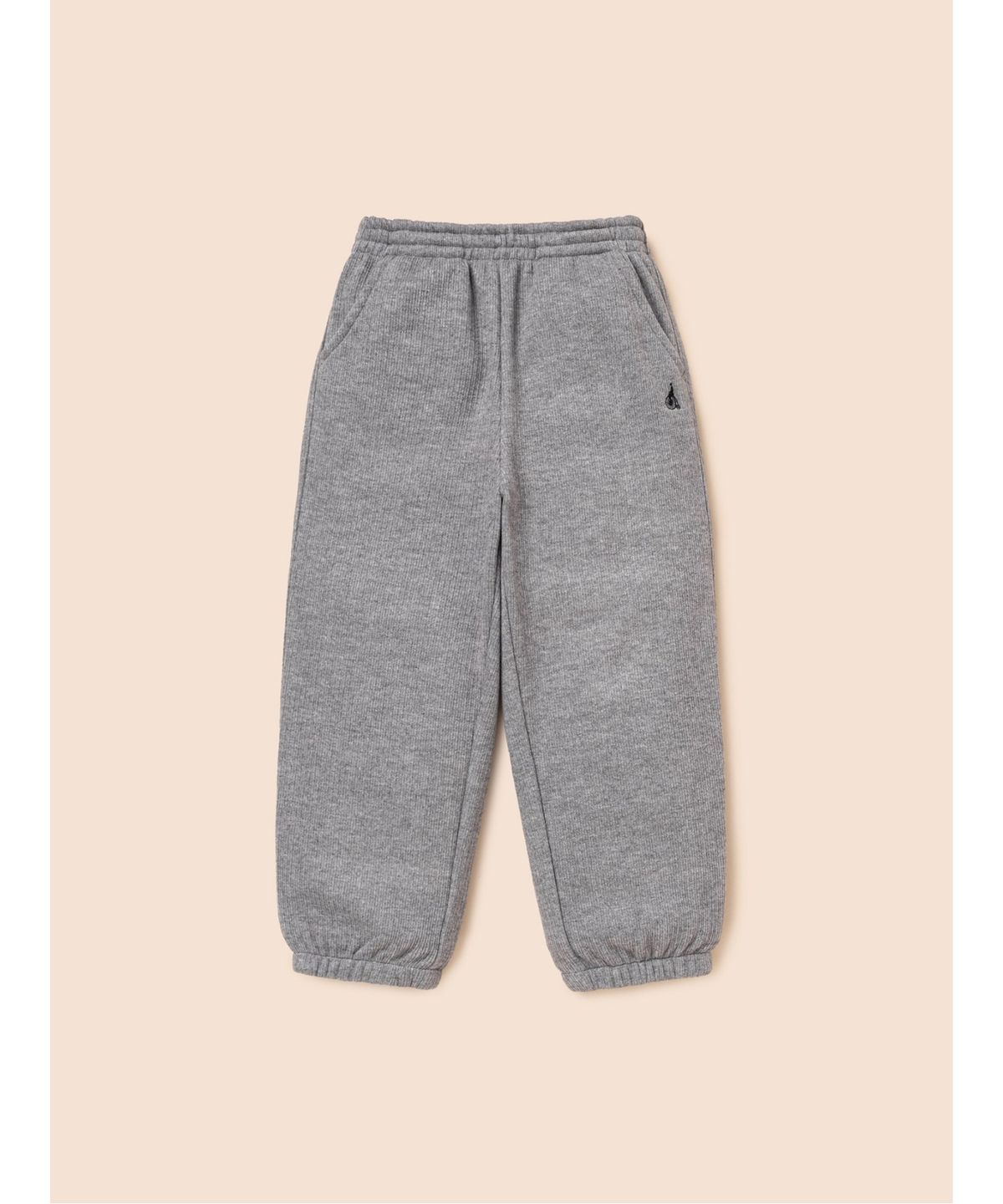 빈폴 키즈(BEANPOLE KIDS) 니트라이크 조거 기모 팬츠  그레이 (BI5Y21U013)