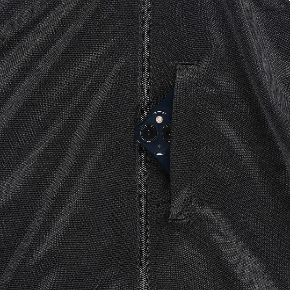 더왈드(THEWARLD) AAS LOGO TRACK ZIP UP JACKET BLACK