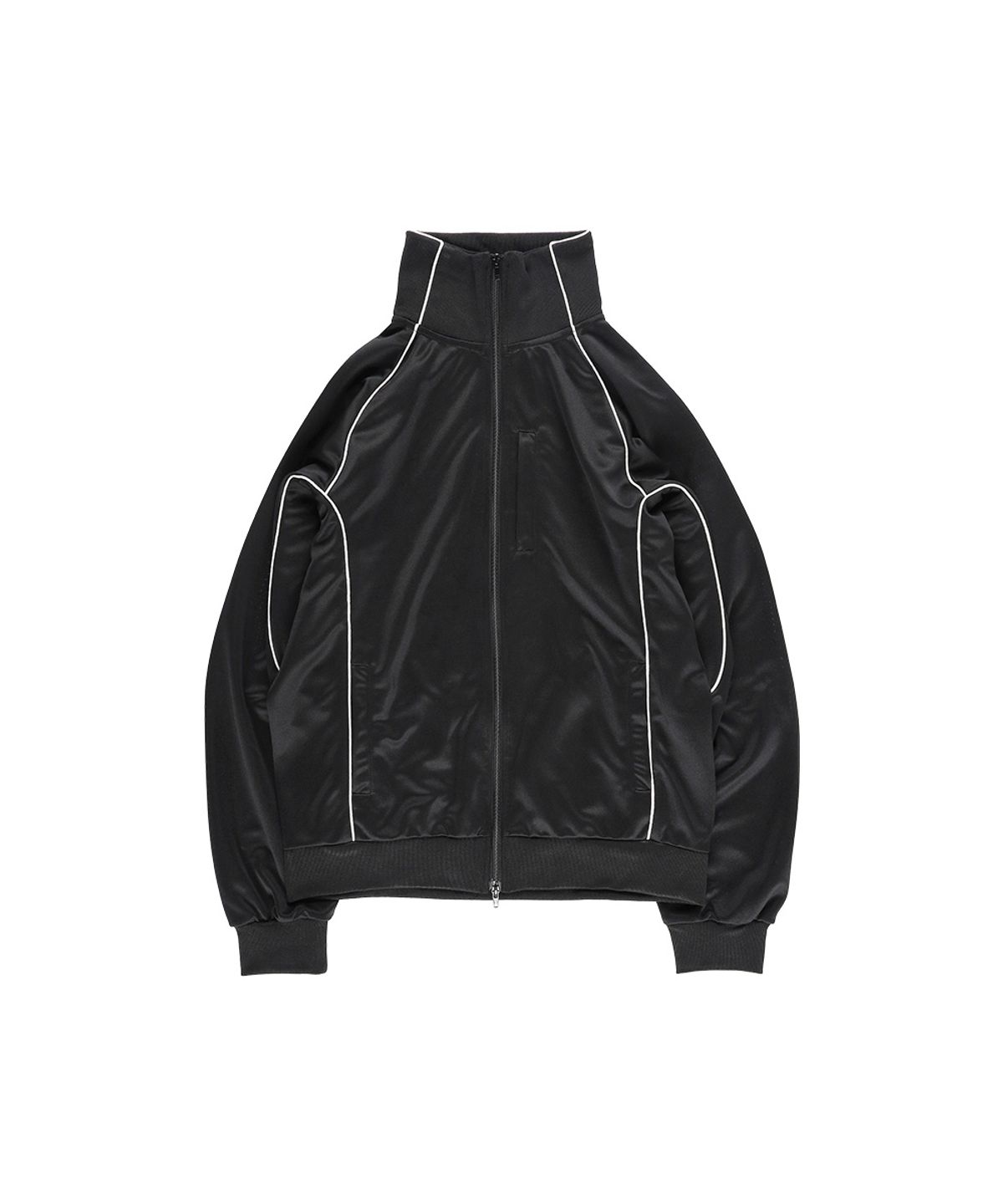 더왈드(THEWARLD) AAS LOGO TRACK ZIP UP JACKET BLACK