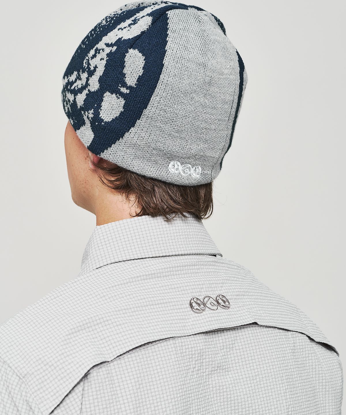 더왈드(THEWARLD) AAS EXP SHORT BEANIE GRAY