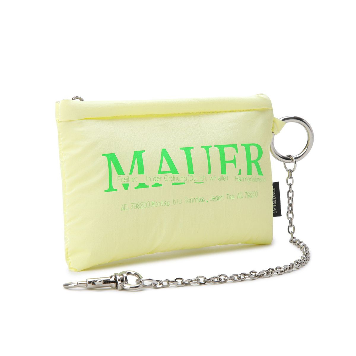 마우어(MAUER) Flohmarkt Pouch Keyring (YELLOW)