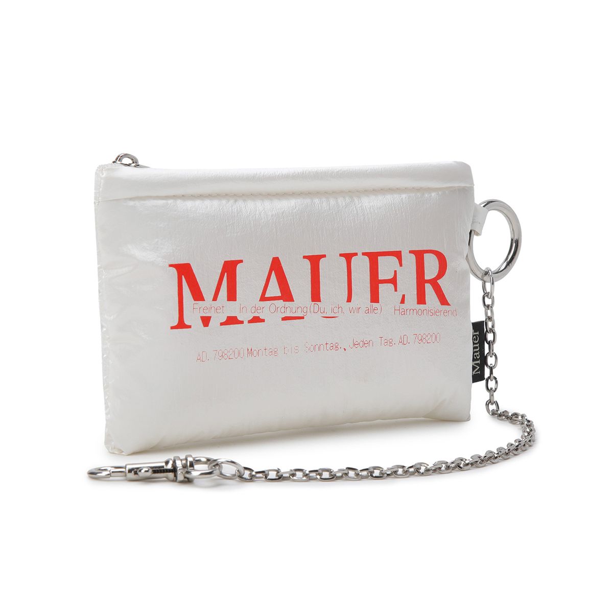 마우어(MAUER) Flohmarkt Pouch Keyring (IVORY)