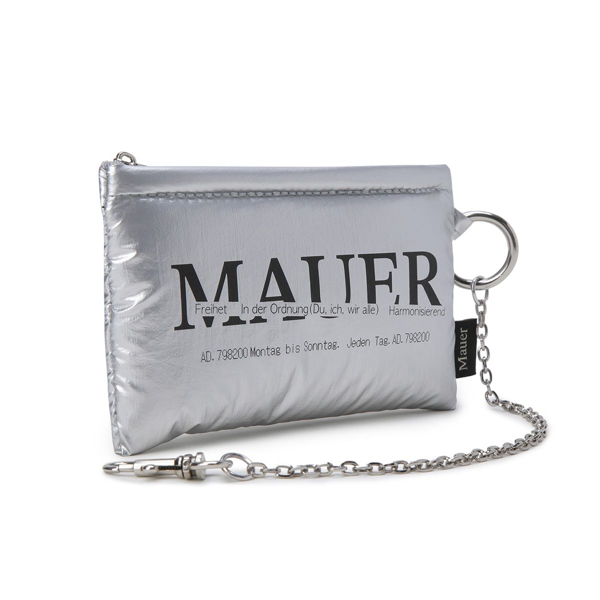 마우어(MAUER) Flohmarkt Pouch Keyring (SILVER)