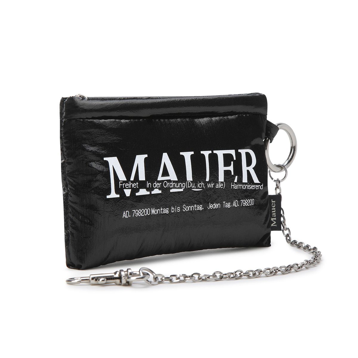 마우어(MAUER) Flohmarkt Pouch Keyring (BLACK)