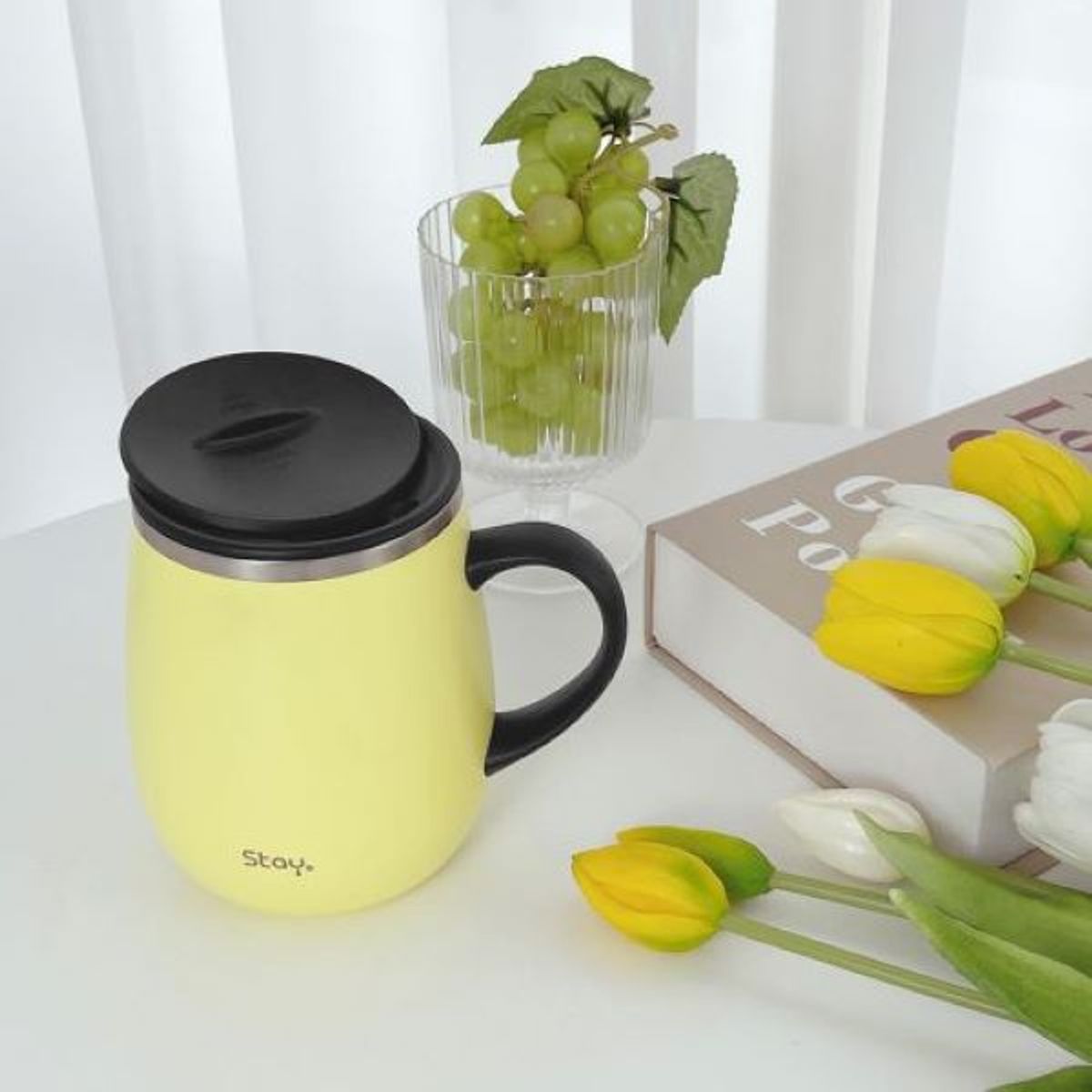 스테이24(STAY24) 코지핸드머그컵 set (460ml + 460ml)