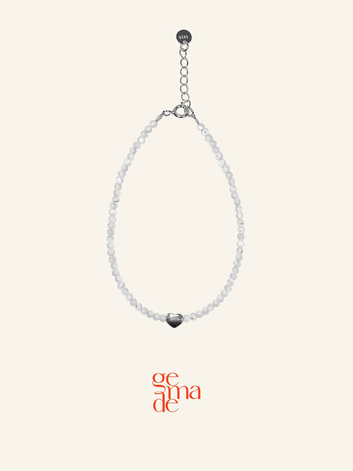 제마드(GEMADE) Aube heart bracelet #B031