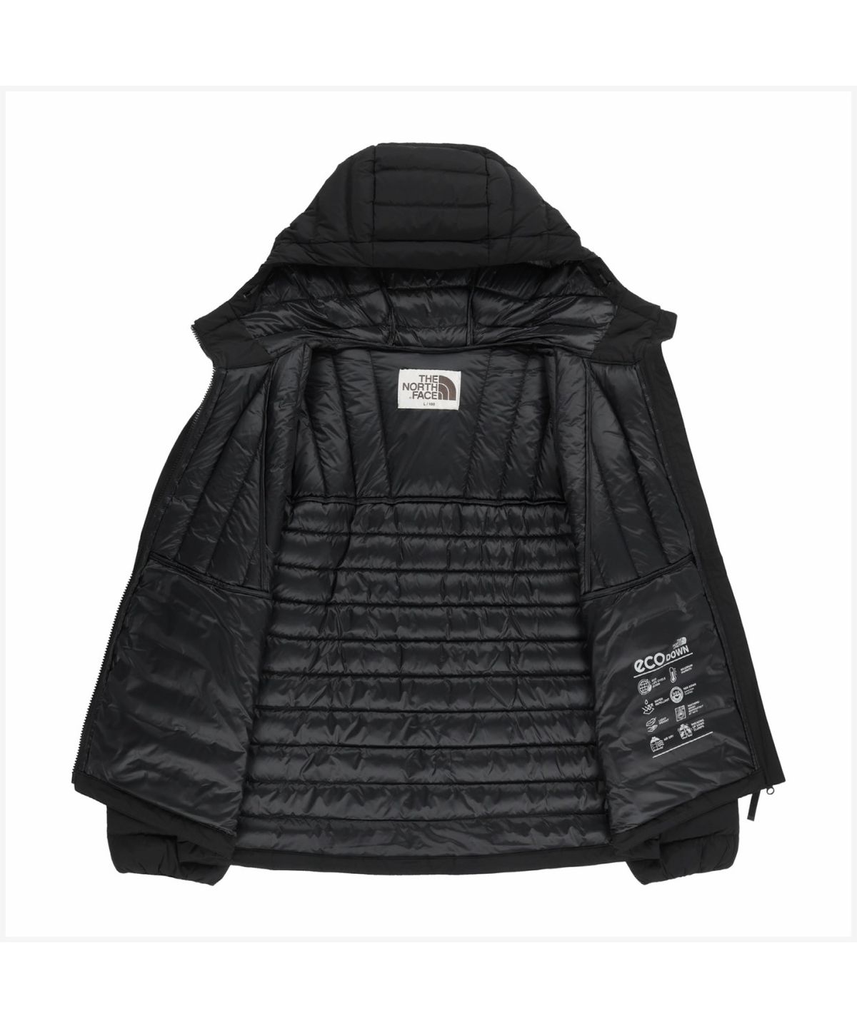 노스페이스(THE NORTH FACE) NJ1DS01J 화이트라벨 코어라인 다운 자켓 BLACK