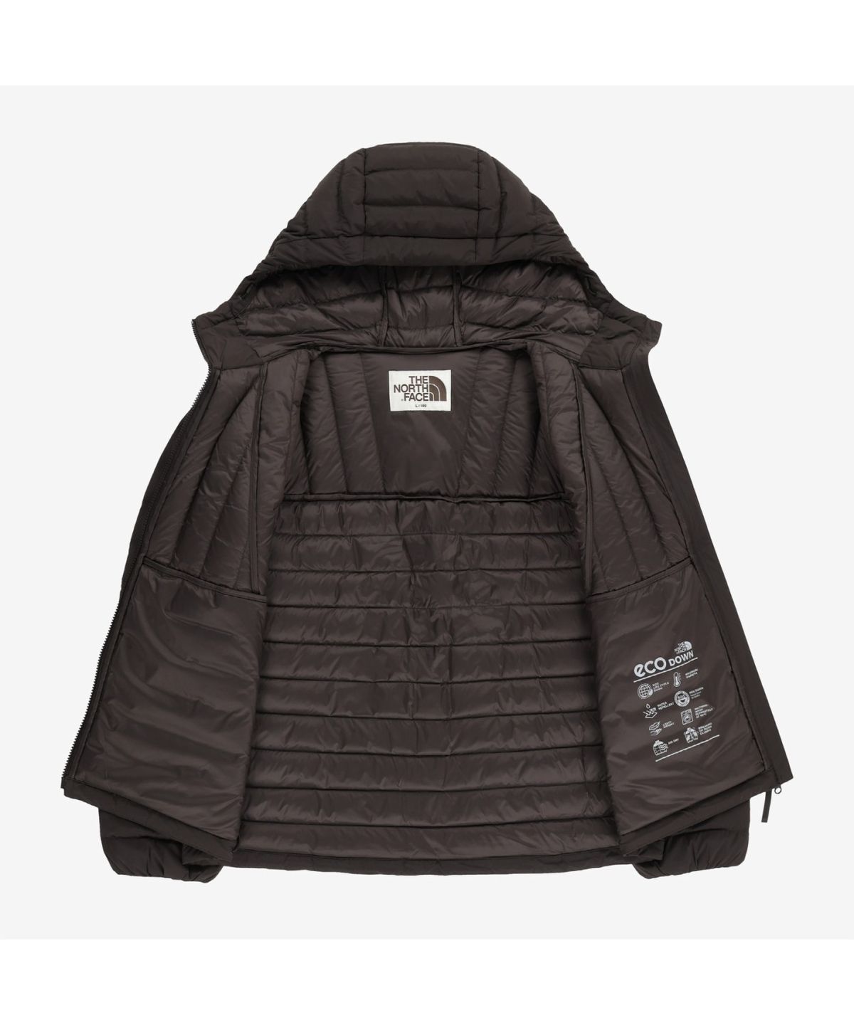 노스페이스(THE NORTH FACE) NJ1DS01L 화이트라벨 코어라인 다운 자켓 COCOA BROWN