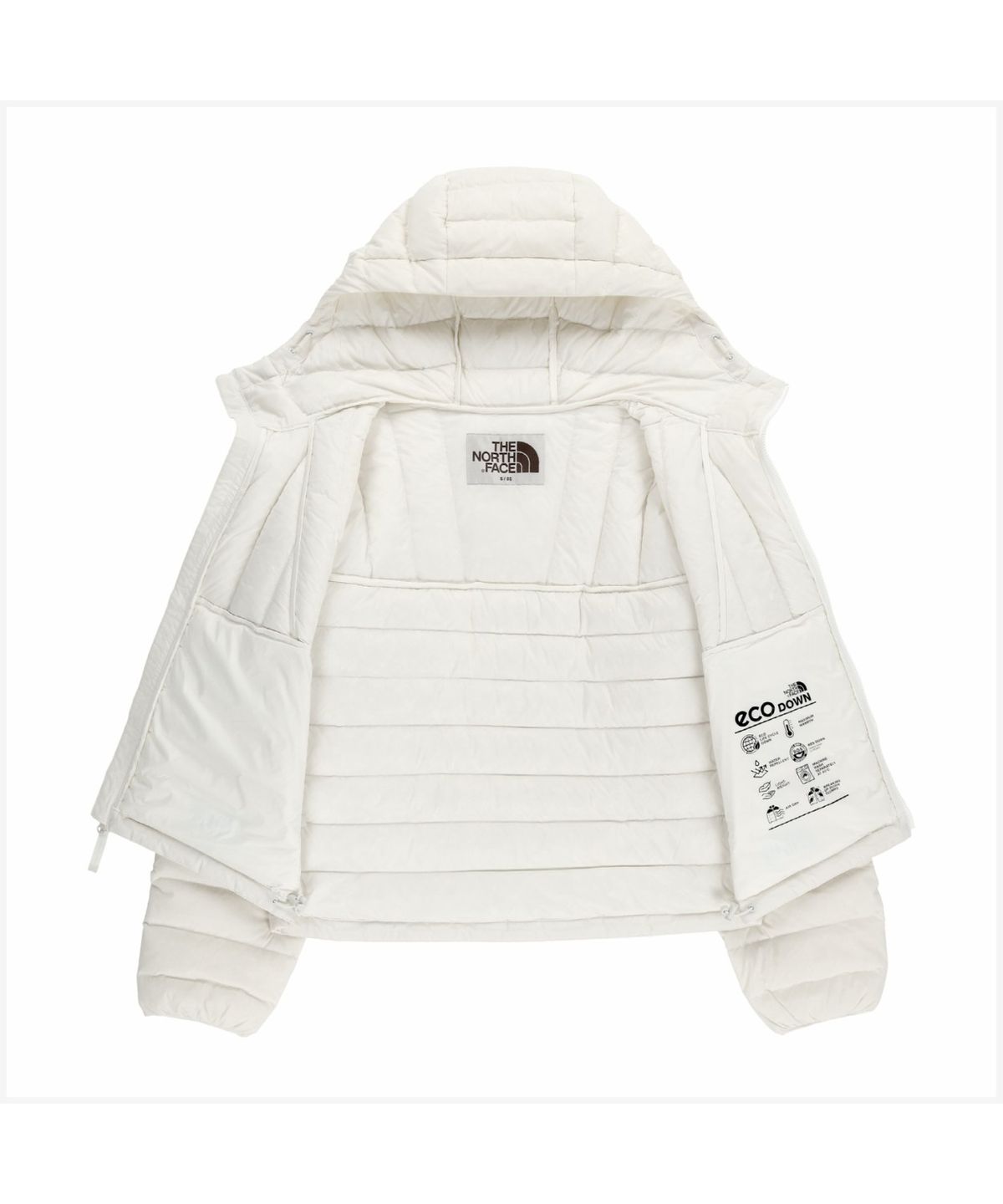 노스페이스(THE NORTH FACE) NJ1DS31K 화이트라벨 여성 코어라인 다운 자켓 CREAM