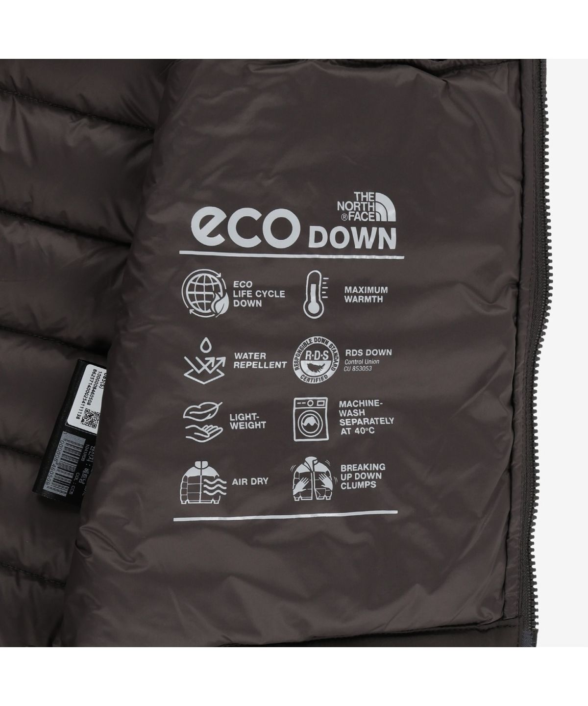 노스페이스(THE NORTH FACE) NJ1DS31L 화이트라벨 여성 코어라인 다운 자켓 COCOA BROWN