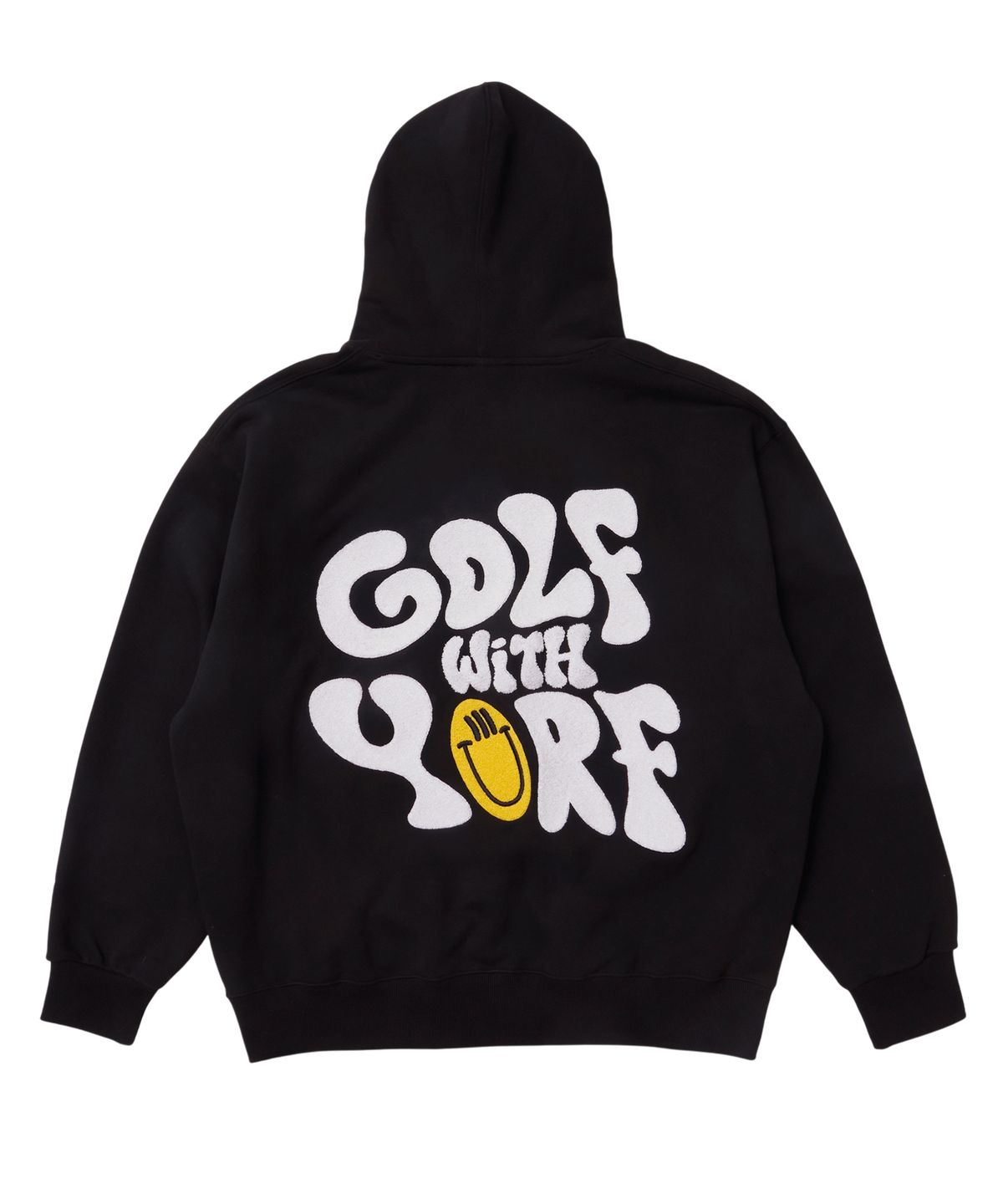 욜프(YORF) YORF HOODIE FRENCH TERRY CHILL BLACK