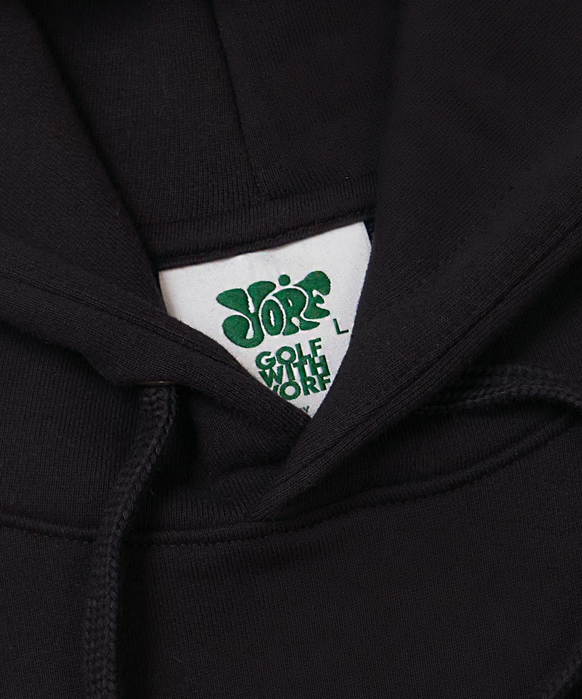 욜프(YORF) YORF HOODIE FRENCH TERRY CHILL BLACK