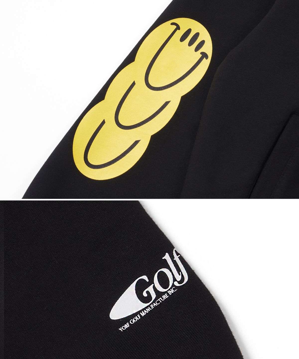 욜프(YORF) YORF HOODIE FRENCH TERRY CHILL BLACK