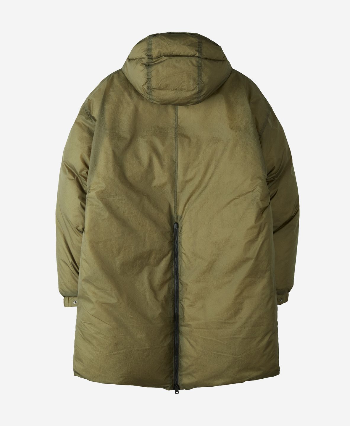칼라파타르(KALAPATTHAR) MULTI-ZIPUP DUCK DOWN LONG PADDED JACKET - KHAKI