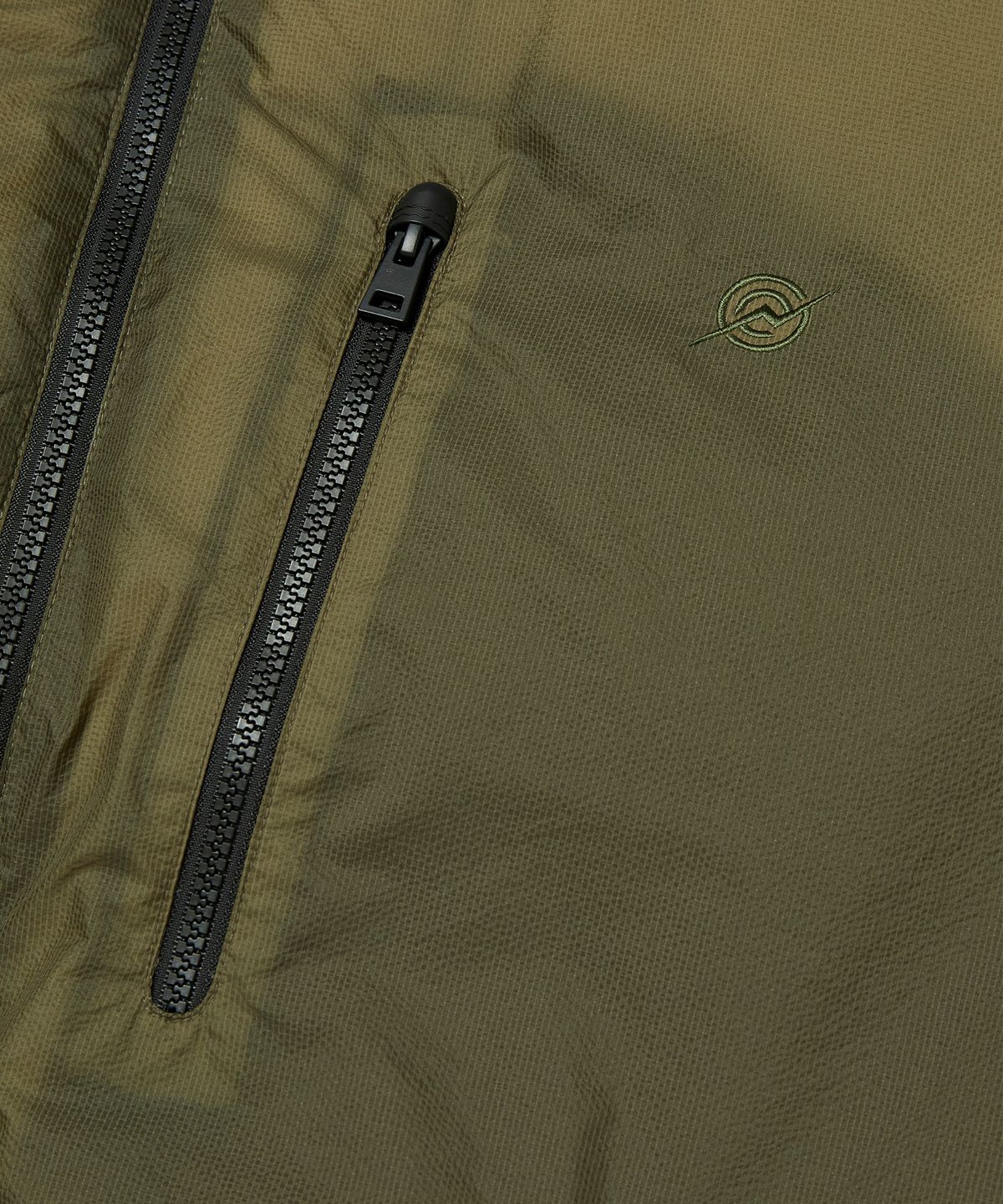 칼라파타르(KALAPATTHAR) MULTI-ZIPUP DUCK DOWN LONG PADDED JACKET - KHAKI