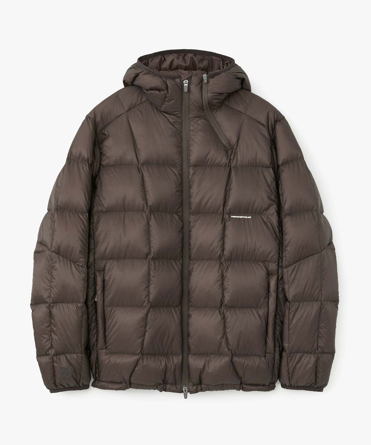 더블유엠씨(WMC) [덕다운90:10]스퀘어 퀼팅 다운 자켓 (GREY/BLACK/BROWN)