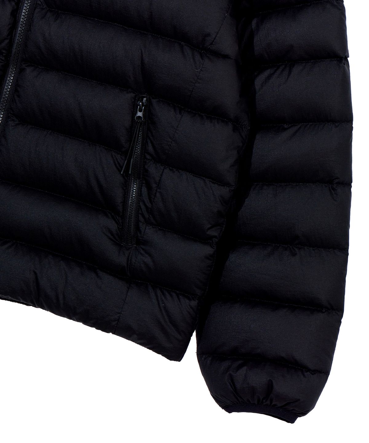칼라파타르(KALAPATTHAR) BACK LOGO DUCK DOWN LIGHTWEIGHT PADDED JACKET -BLACK