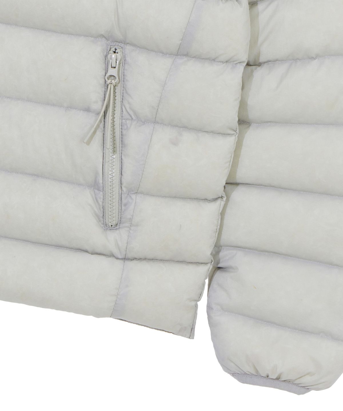 칼라파타르(KALAPATTHAR) BACK LOGO DUCK DOWN LIGHTWEIGHT PADDED JACKET -LIGHT BLUE