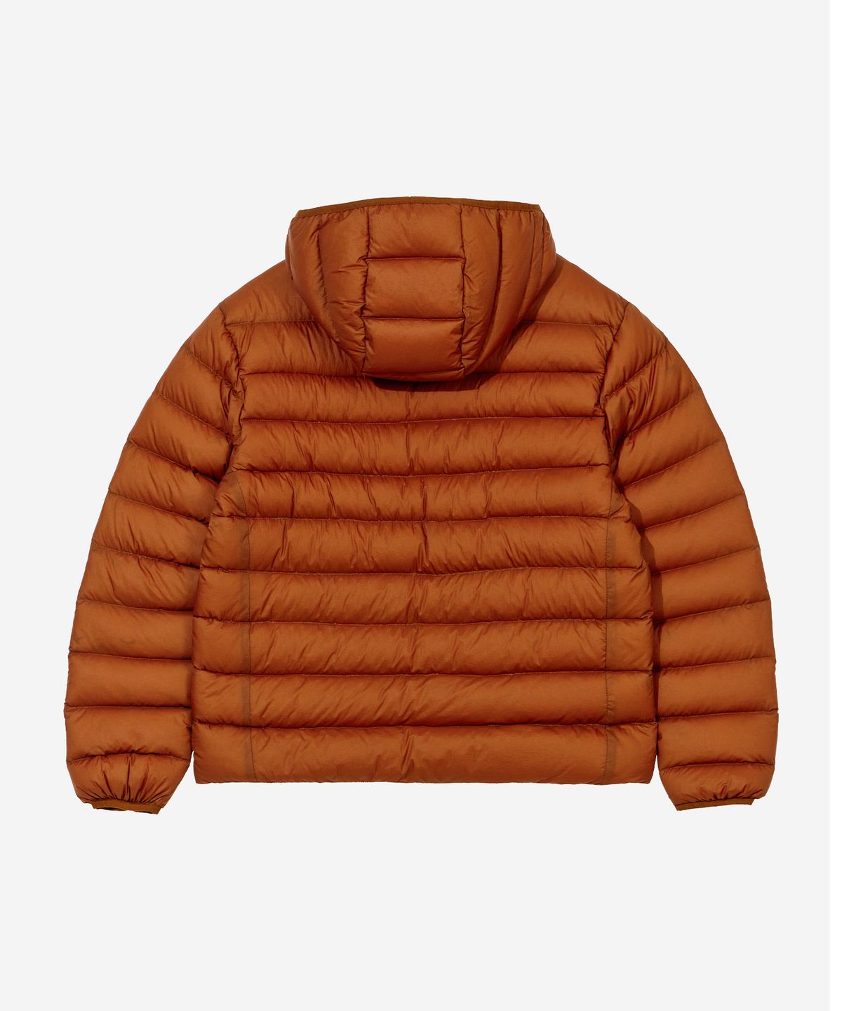 칼라파타르(KALAPATTHAR) BACK LOGO DUCK DOWN LIGHTWEIGHT PADDED JACKET -ORANGE