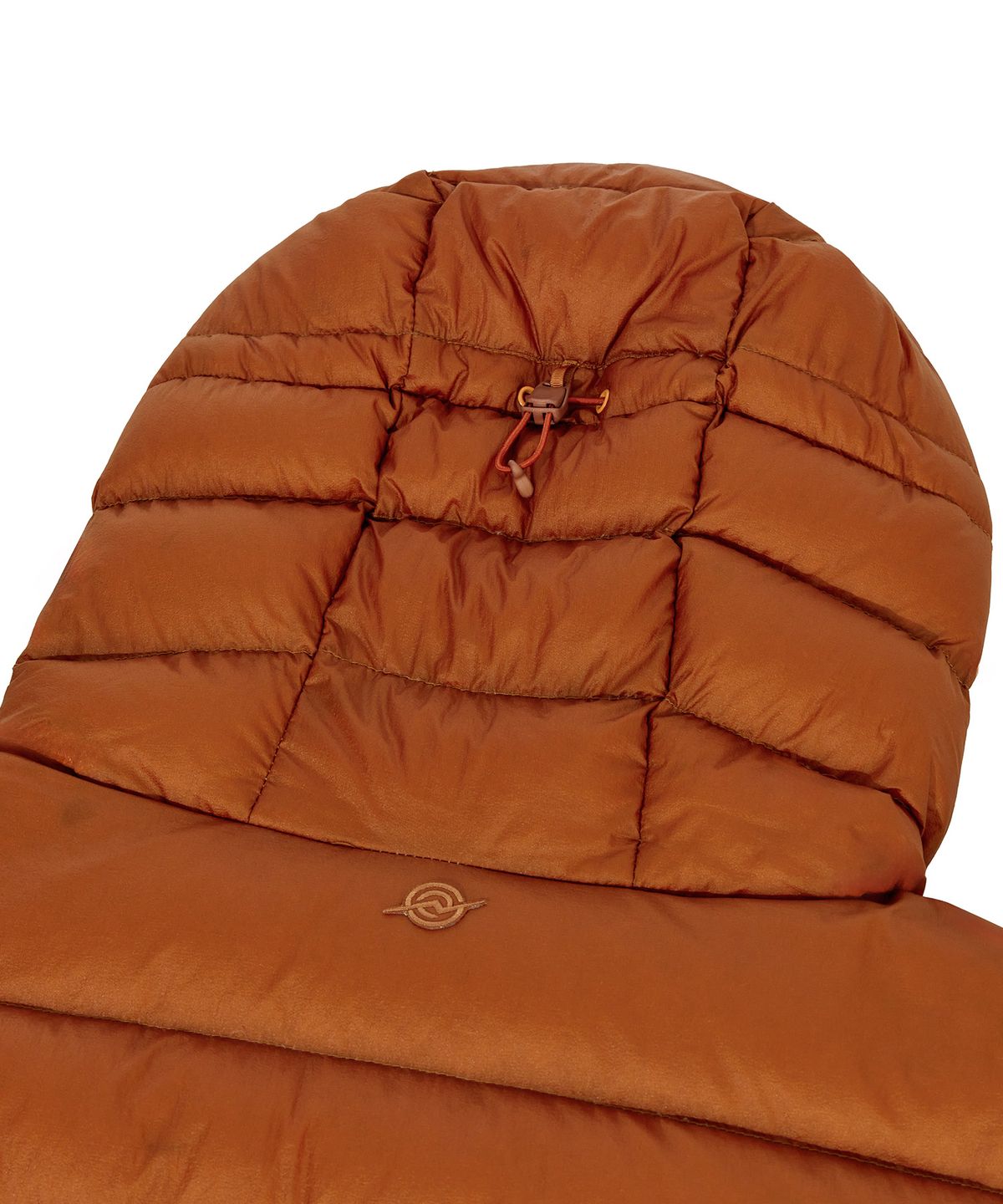 칼라파타르(KALAPATTHAR) BACK LOGO DUCK DOWN LIGHTWEIGHT PADDED JACKET -ORANGE