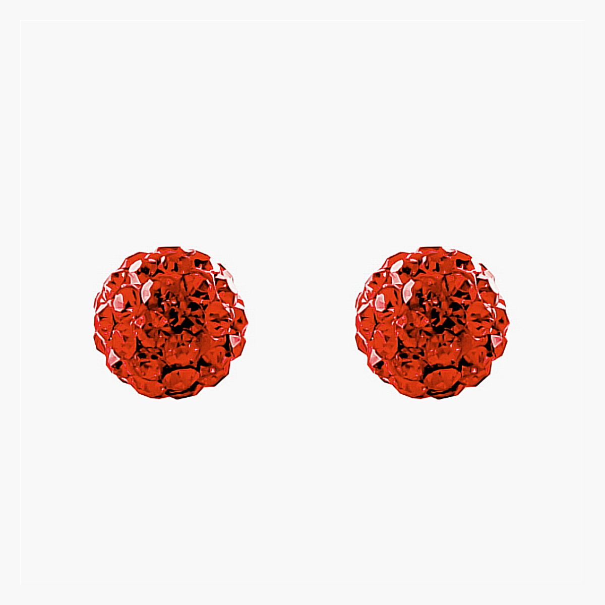 모노그래프(MONOGRAPH) 리얼 레드 귀걸이 실버 925 MGERS273 Silver Plated