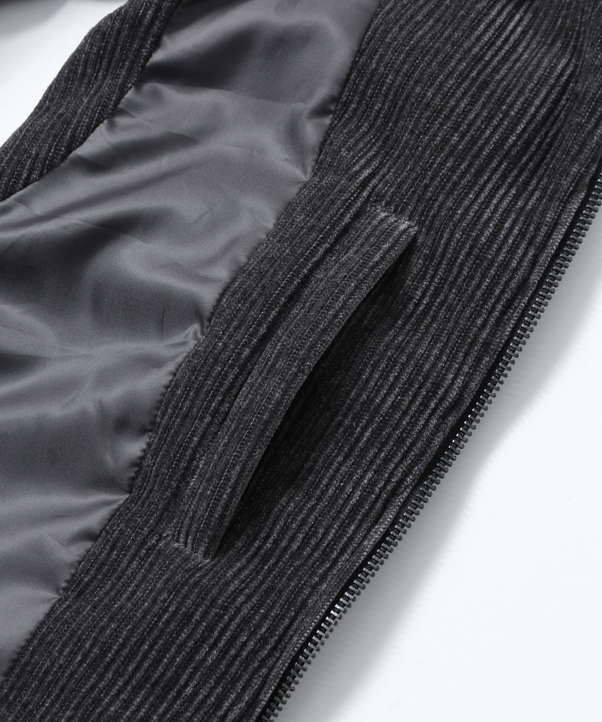 애드호크(ADHOC) 남성 코듀로이 패딩 베스트 (DK-GREY) (HBAVE20)