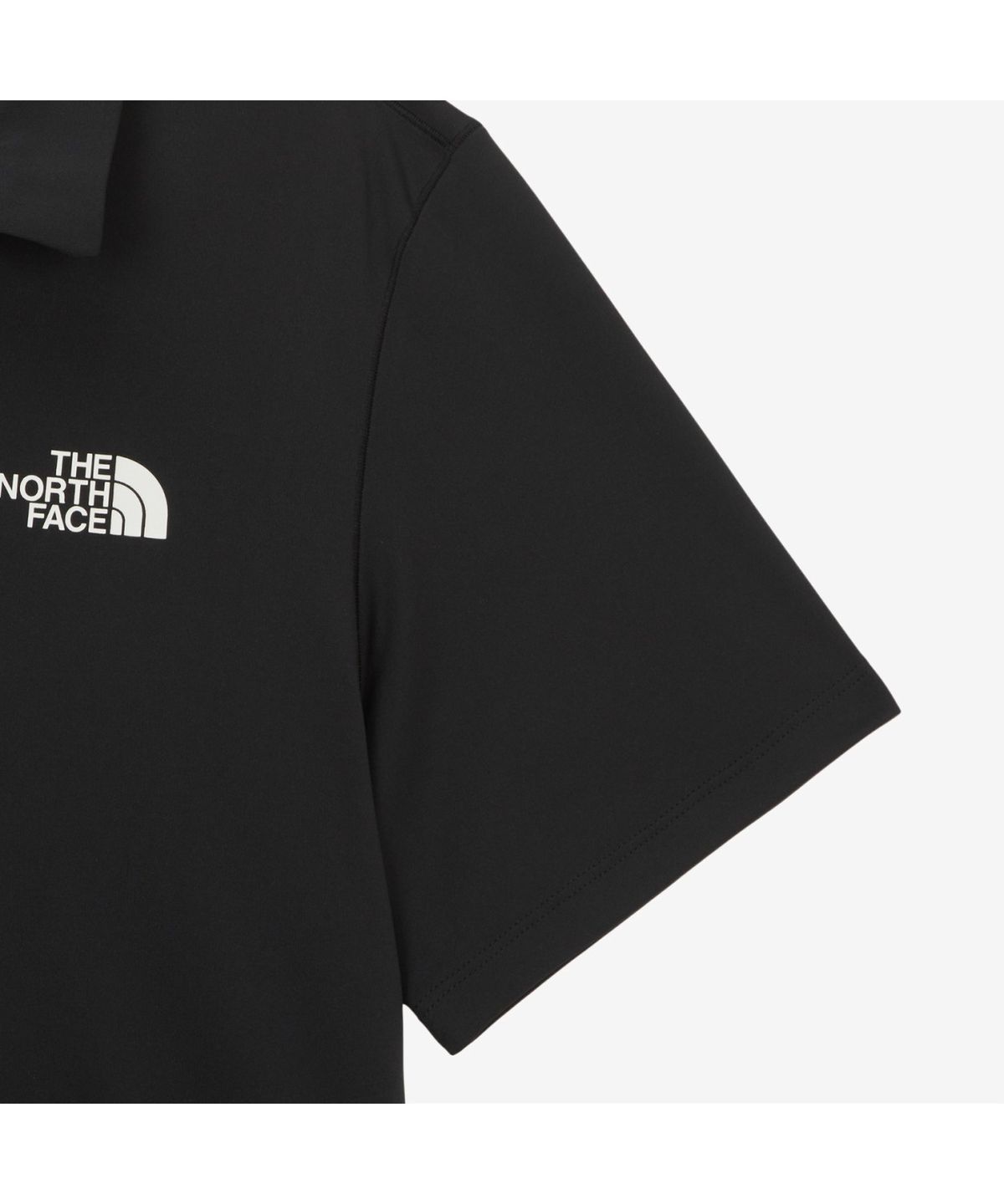 노스페이스(THE NORTH FACE) NT7PS10A 남성 리커버리 반팔 폴로 BLACK