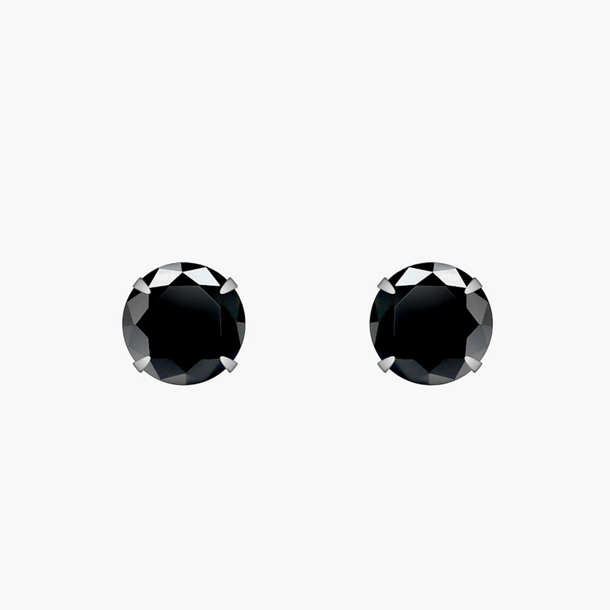 모노그래프(MONOGRAPH) 시몬느 블랙 귀걸이 실버 925 MGERS314 Silver Plated