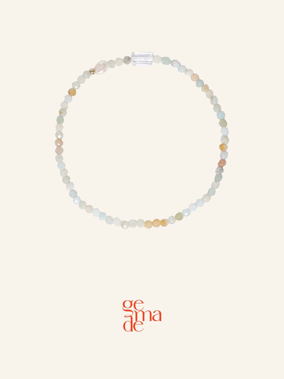 제마드(GEMADE) Amazonite stone bracelet #B057