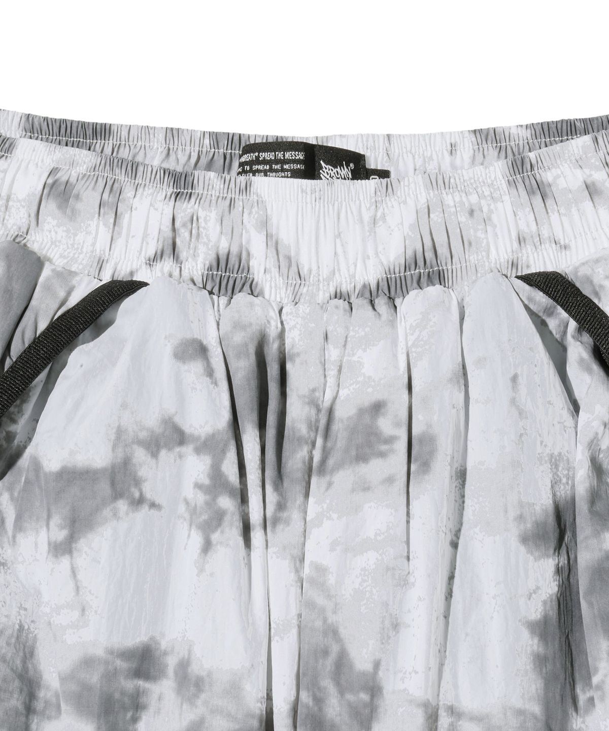 브라운브레스 키즈(BROWNBREATH KIDS) KIDS TIE DYE PADDING PANTS - GREY