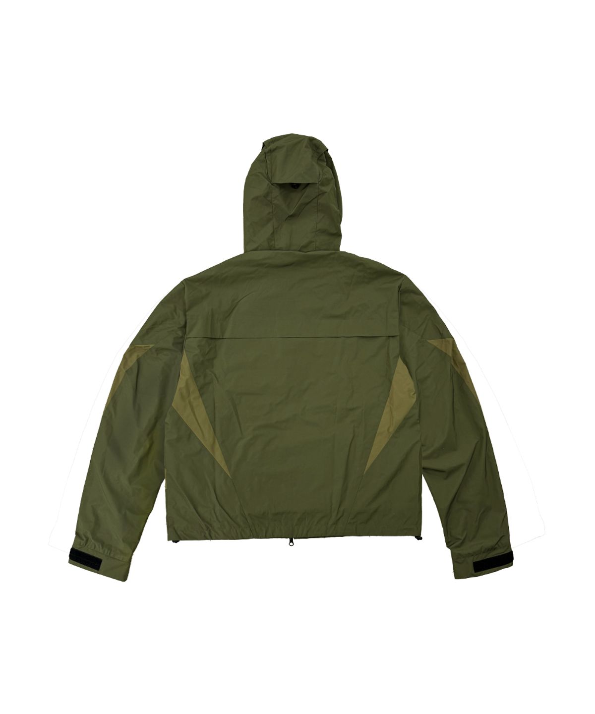 그레일즈(GRAILZ) TECHNICAL PLEATS SHELL JACKET [KHAKI]